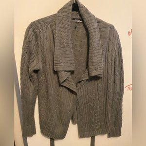 Womens belted sweater